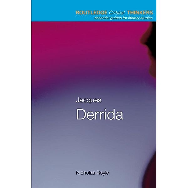 Jacques Derrida, Nicholas Royle