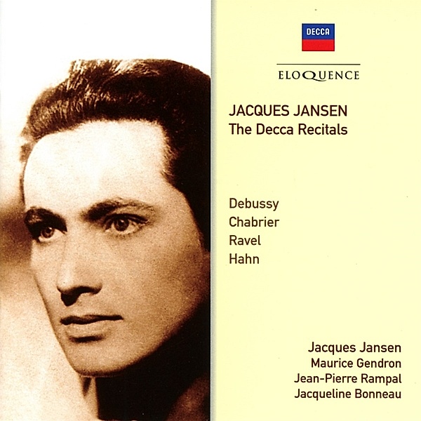 Jacques Jansen: The Decca Recitals, Jansen, Bonneau, Gendron, Rampal