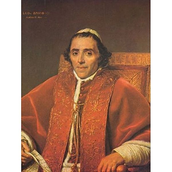 Jacques-Louis David - Porträt Papst Pius VII. - 200 Teile (Puzzle)