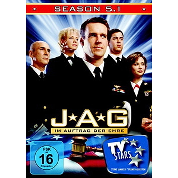 JAG: Im Auftrag der Ehre - Season 5, Vol. 1, David James Elliott,John M.Jackson Catherine Bell