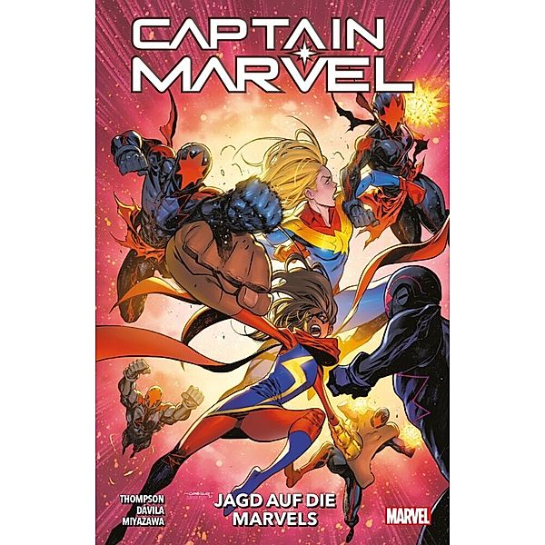 Jagd auf die Marvels / Captain Marvel - Neustart Bd.7, Kelly Thompson, Takeshi Miyazawa, Sergio Davila