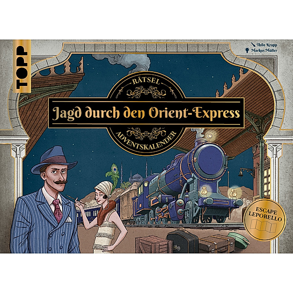 Jagd durch den Orient-Express - Escape-Leporello, Markus Müller