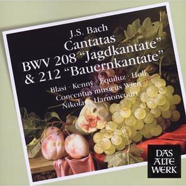 Jagdkantate & Bauernkantate BWV 208  & 212, Nikolaus Harnoncourt, Cmw