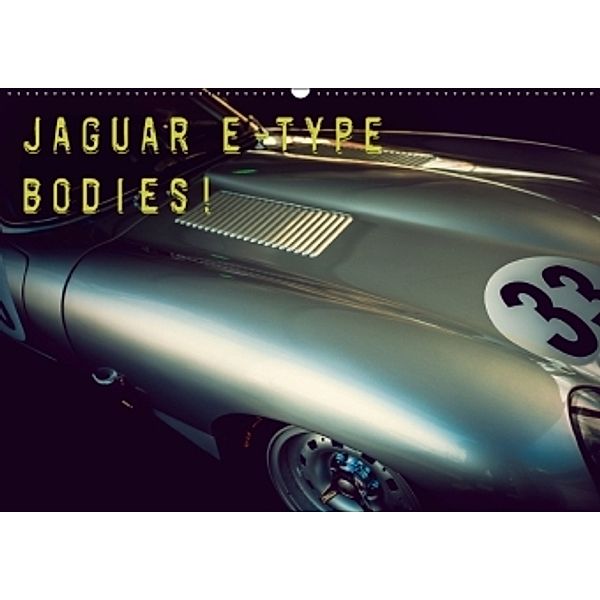 Jaguar E-Type - Bodies (Wandkalender 2016 DIN A2 quer), Johann Hinrichs