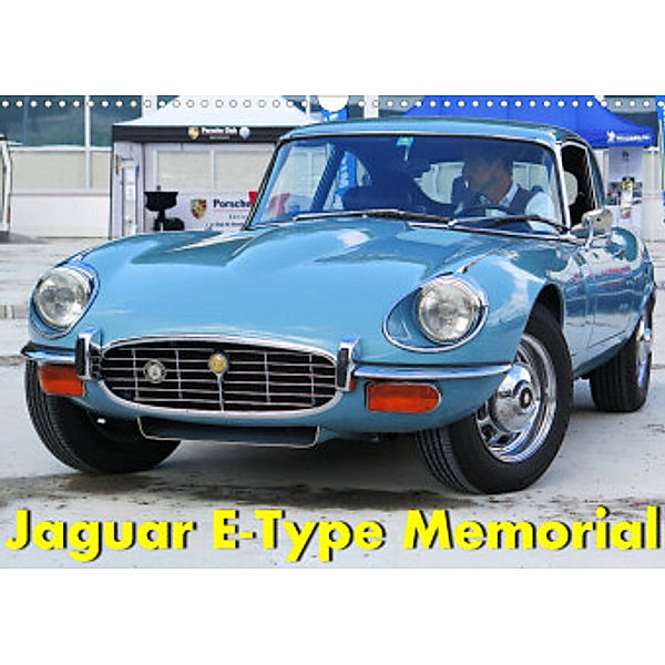 Jaguar E-Type Memorial (Wandkalender 2022 DIN A3 quer), Arie Wubben