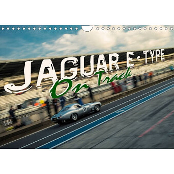 Jaguar E-Type - On Track (Wall Calendar 2023 DIN A4 Landscape), Johann Hinrichs