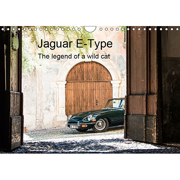 Jaguar E-Type (Wall Calendar 2019 DIN A4 Landscape), Petra Sagnak