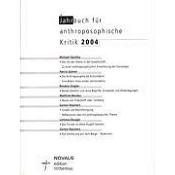 Jahrb. Anthroposophische Kritik 2004