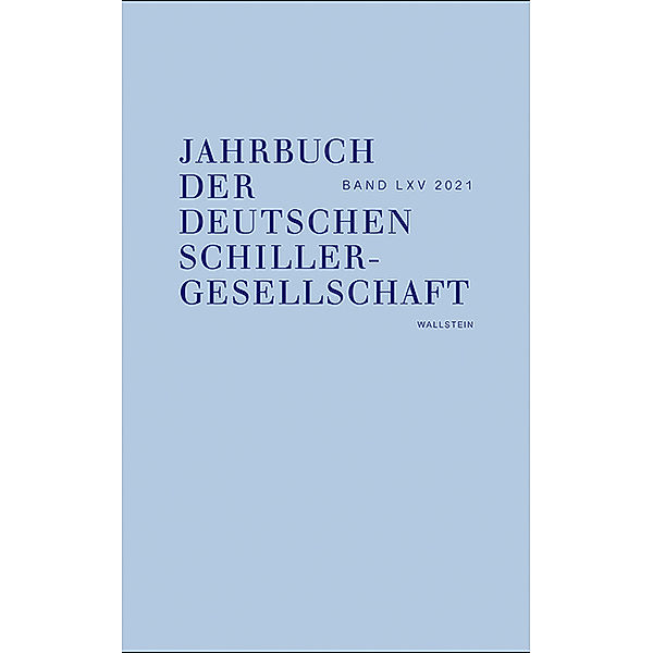 Jahrbuch der Deutschen Schillergesellschaft