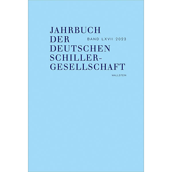 Jahrbuch der Deutschen Schillergesellschaft