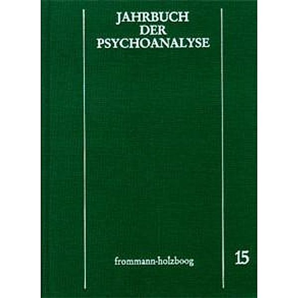 Jahrbuch der Psychoanalyse / Band 15