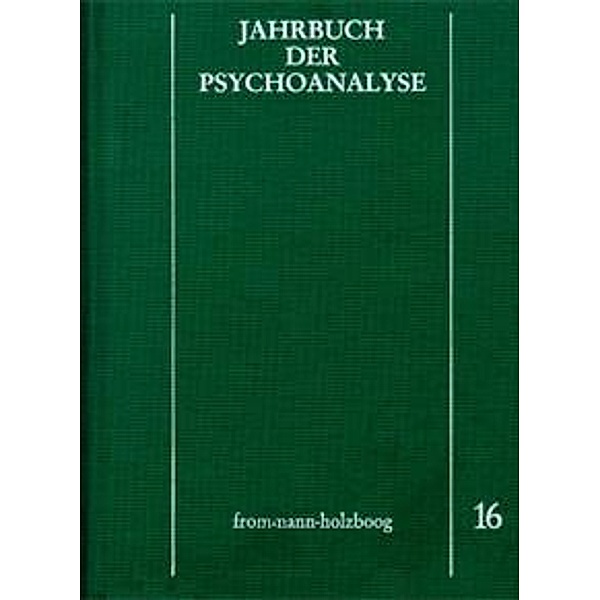 Jahrbuch der Psychoanalyse / Band 16
