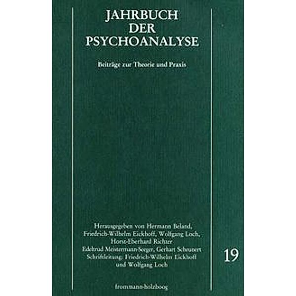 Jahrbuch der Psychoanalyse / Band 19