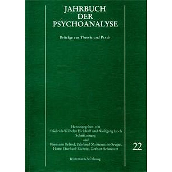 Jahrbuch der Psychoanalyse / Band 22