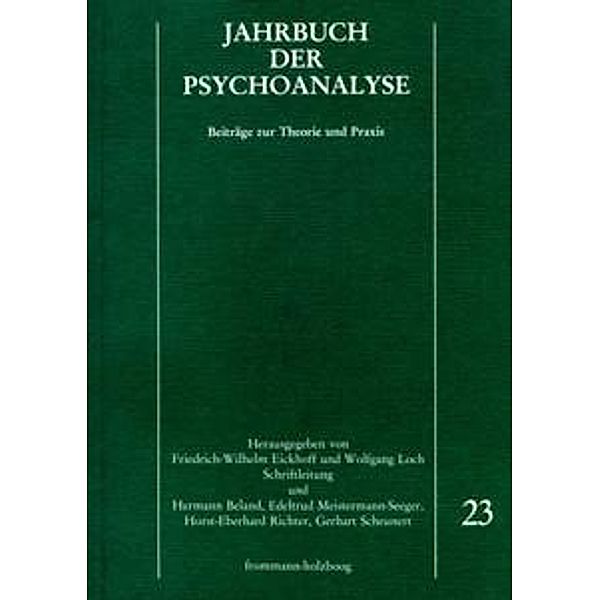 Jahrbuch der Psychoanalyse / Band 23