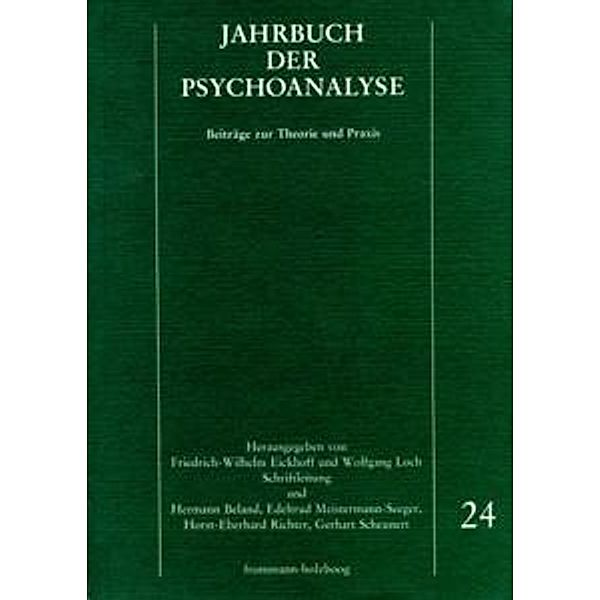 Jahrbuch der Psychoanalyse / Band 24