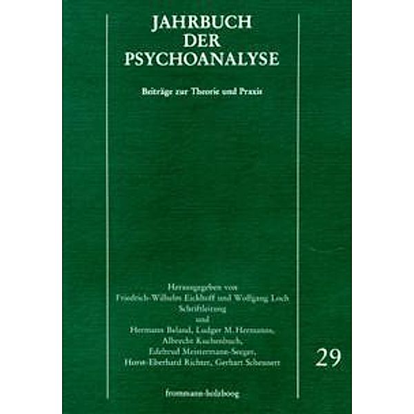 Jahrbuch der Psychoanalyse / Band 29