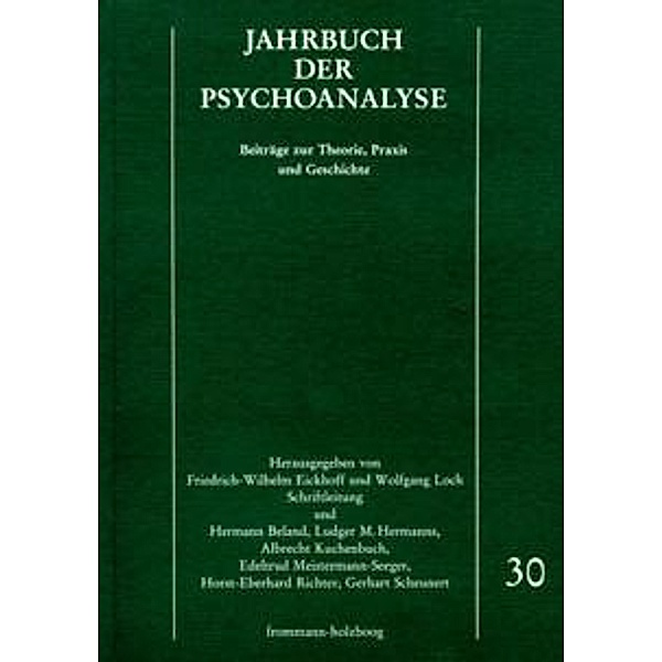 Jahrbuch der Psychoanalyse / Band 30