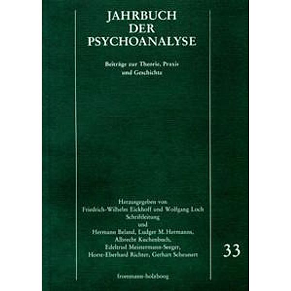 Jahrbuch der Psychoanalyse / Band 33