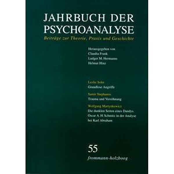 Jahrbuch der Psychoanalyse / Band 55