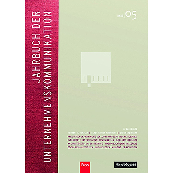 Jahrbuch der Unternehmenskommunikation 2011