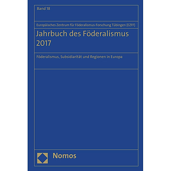 Jahrbuch des Föderalismus 2017