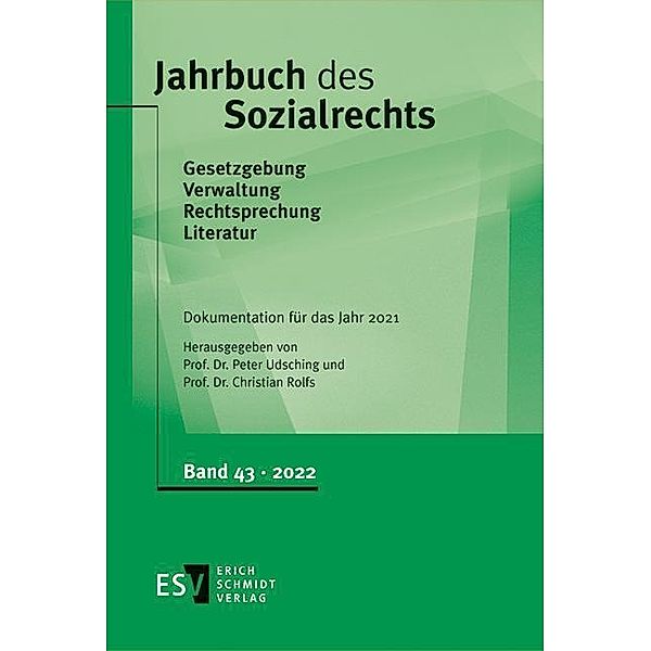 Jahrbuch des Sozialrechts -  - Dokumentation für das Jahr 2021