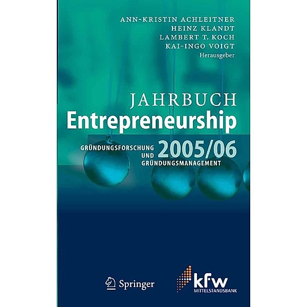 Jahrbuch Entrepreneurship 2005/06