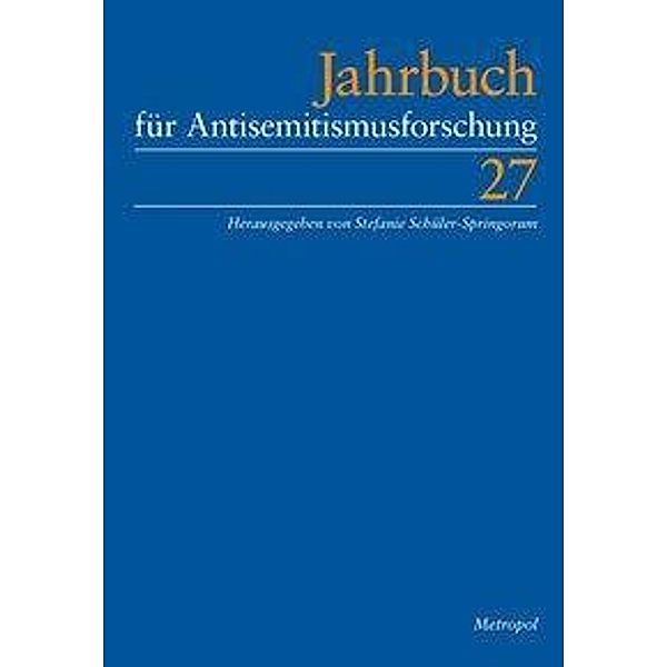 Jahrbuch für Antisemitismusforschung 27 (2018)