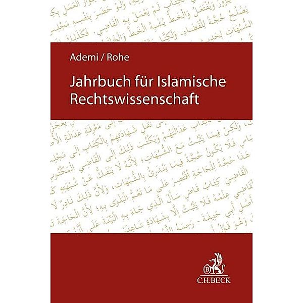Jahrbuch für islamische Rechtswissenschaft 2021, Jahrbuch für islamische Rechtswissenschaft 2021