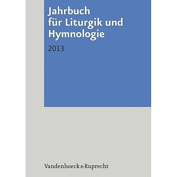 Jahrbuch für Liturgik und Hymnologie