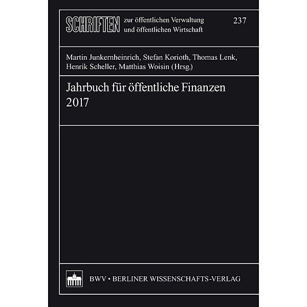 Jahrbuch für öffentliche Finanzen 2017