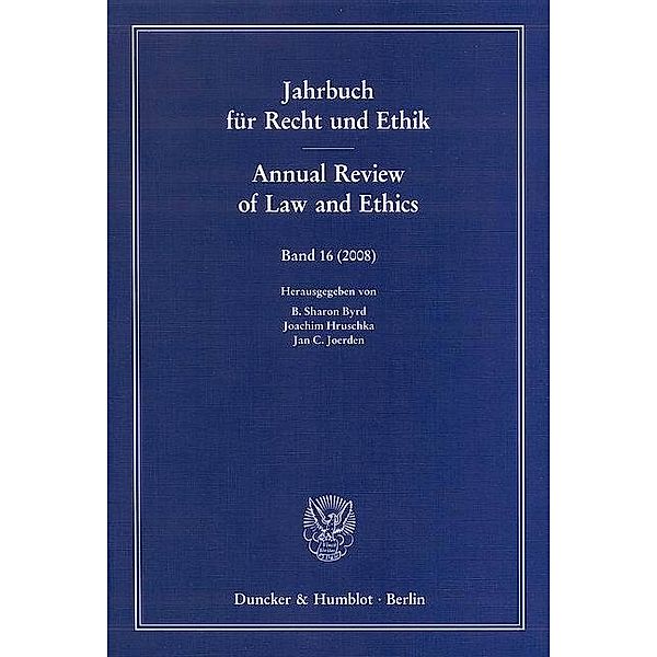 Jahrbuch für Recht und Ethik / Annual Review of Law and Ethics. Kant's Doctrine of Right in the Context of Eighteenth Century Natural Law
