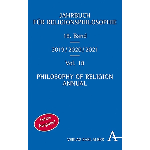 Jahrbuch für Religionsphilosophie / Jahrbuch für Religionsphilosophie Bd.18