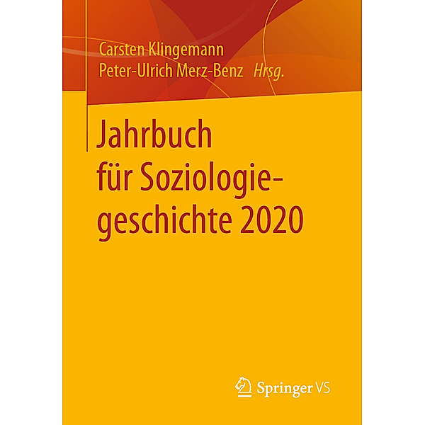 Jahrbuch für Soziologiegeschichte 2020; .