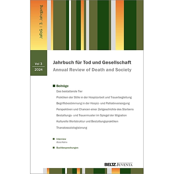 Jahrbuch für Tod und Gesellschaft 2024