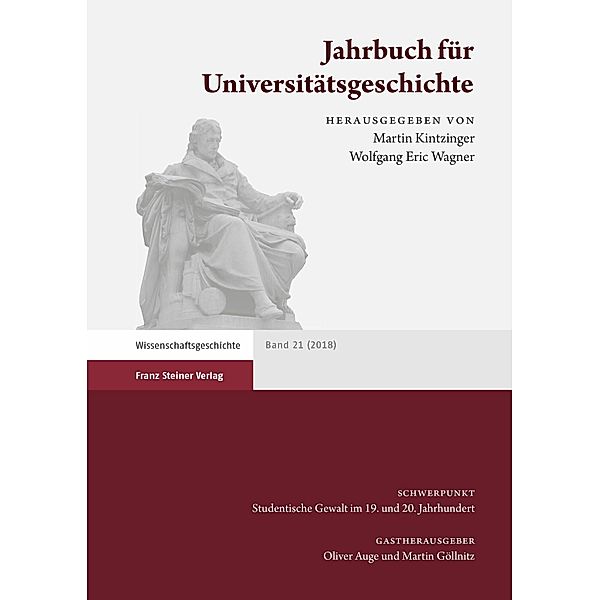 Jahrbuch für Universitätsgeschichte 21 (2018)