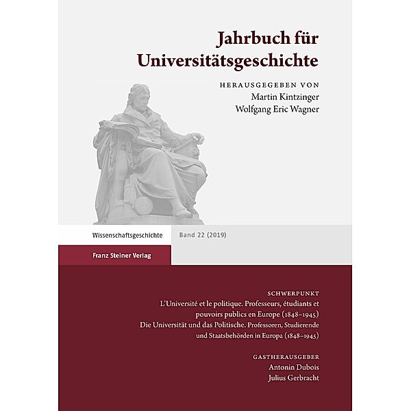 Jahrbuch für Universitätsgeschichte 22 (2019)