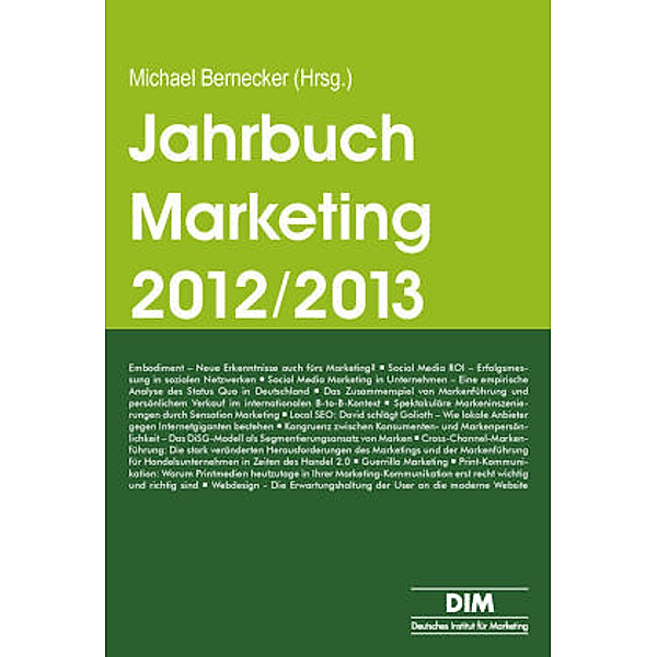 Jahrbuch Marketing 2012/2013