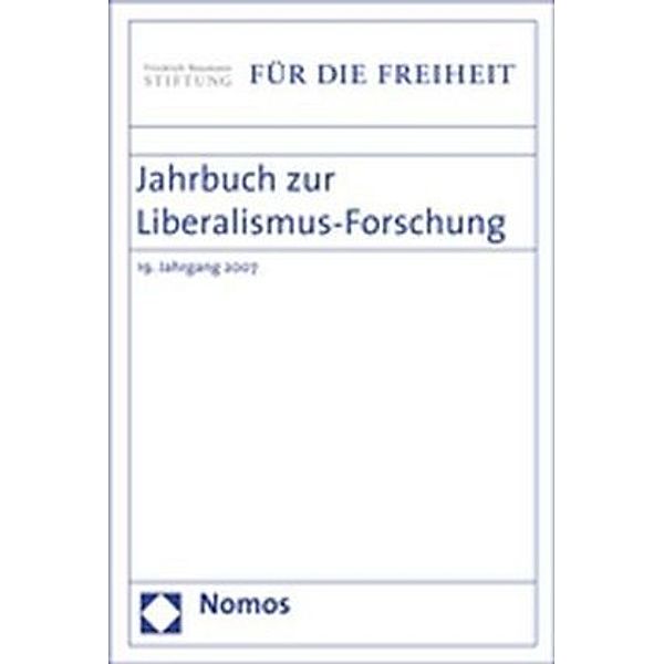Jahrbuch zur Liberalismus-Forschung