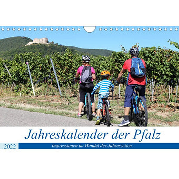 Jahreskalender der Pfalz (Wandkalender 2022 DIN A4 quer), Udo Herrmann