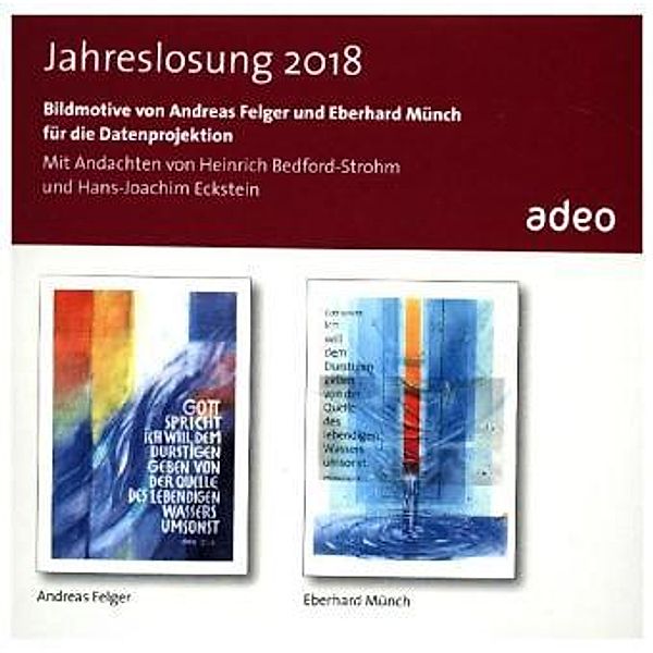 Jahreslosung 2018, 1 CD-ROM