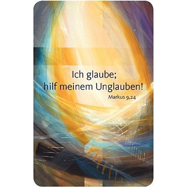 Jahreslosung 2020 - Kalender im Scheckkartenformat (10er-Set), Eberhard Münch