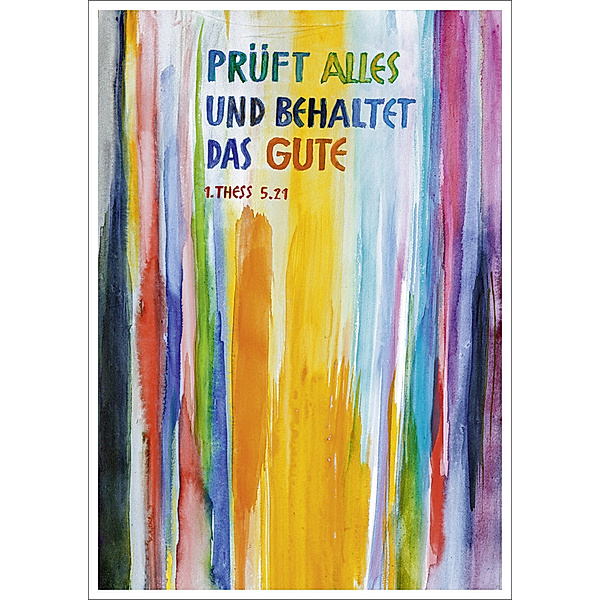 Jahreslosung Felger 2025, Kunstdruck A4, Andreas Felger
