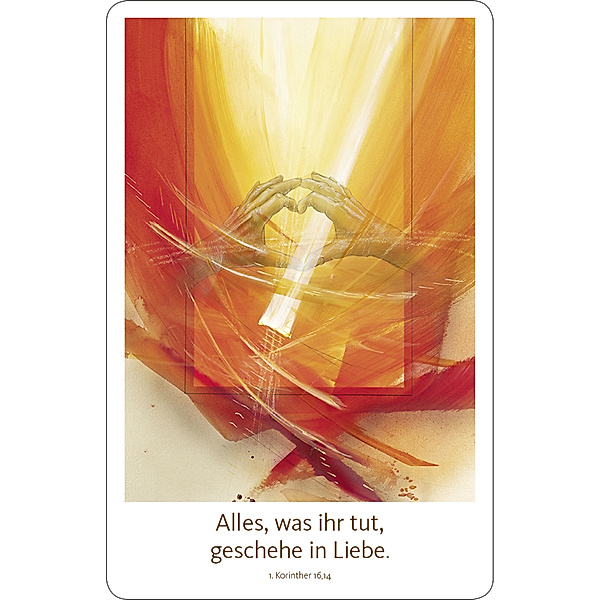 Jahreslosung Münch 2024 - Kalender im Scheckkartenformat (10er-Set), Eberhard Münch