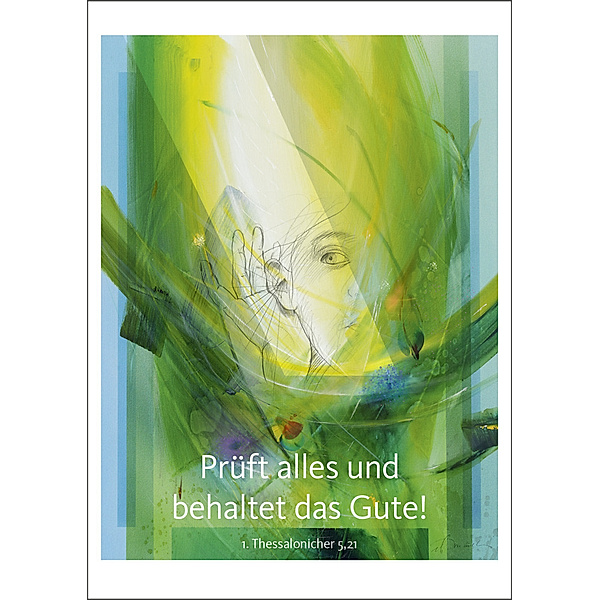 Jahreslosung Münch 2025, Postkarte (10er-Set), Eberhard Münch