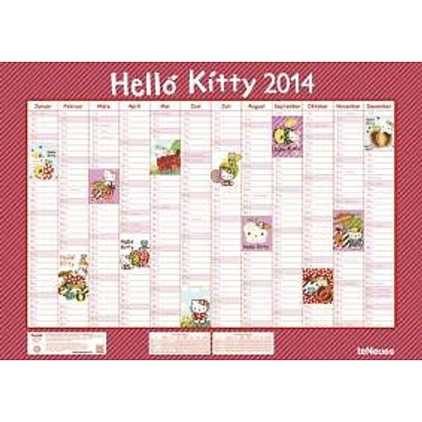 Jahresplaner Hello Kitty 2014