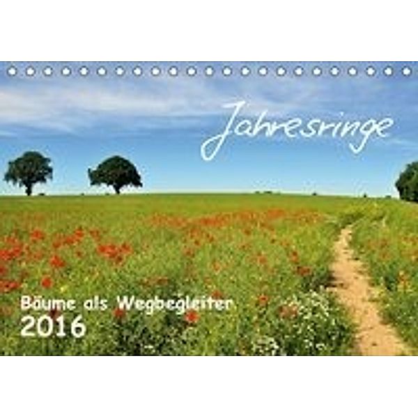 Jahresringe - Bäume als Wegbegleiter (Tischkalender 2016 DIN A5 quer), Sigrun Düll