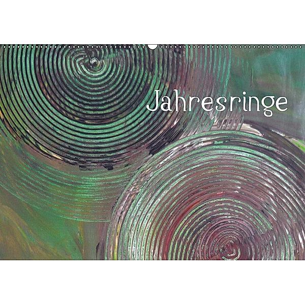 Jahresringe (Wandkalender 2019 DIN A2 quer), kexDESIGN