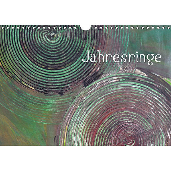 Jahresringe (Wandkalender 2019 DIN A4 quer), kexDESIGN